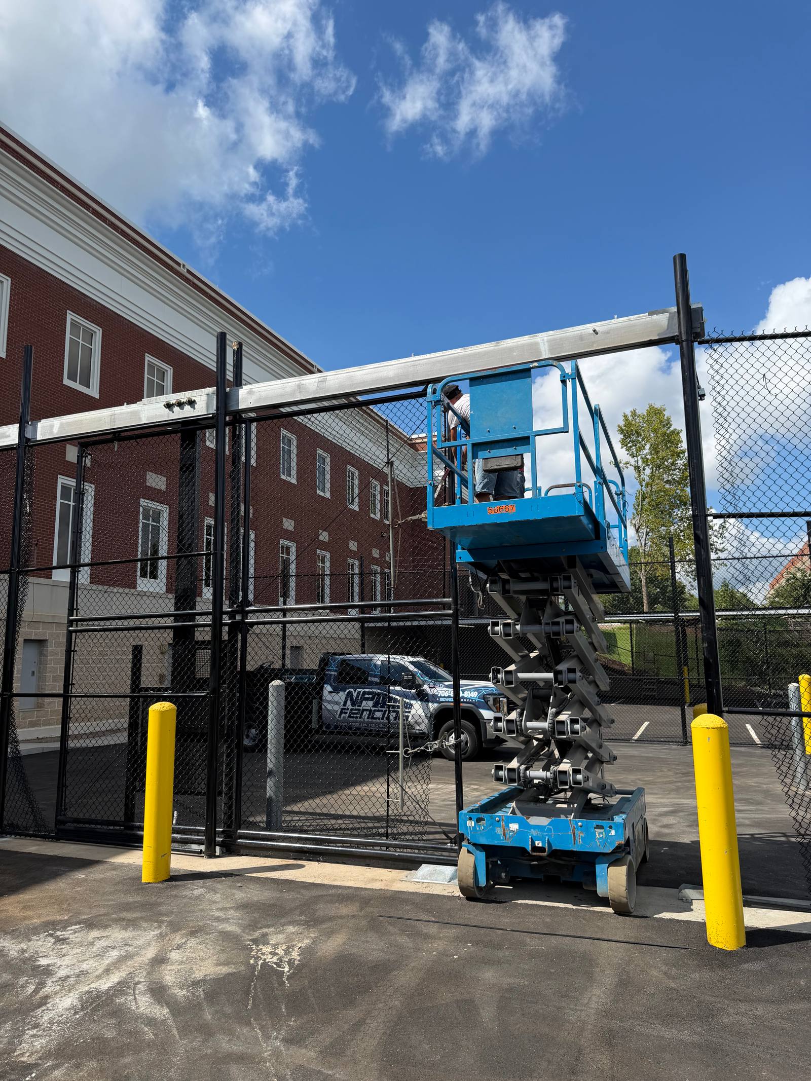 Commercial fencing by N&P Fencing